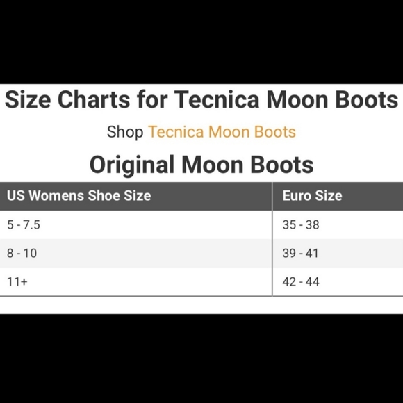 Tecnica Original Moon Boots Black Glitter Women's 35 / 38 Tall Lace Up - Picture 15 of 15